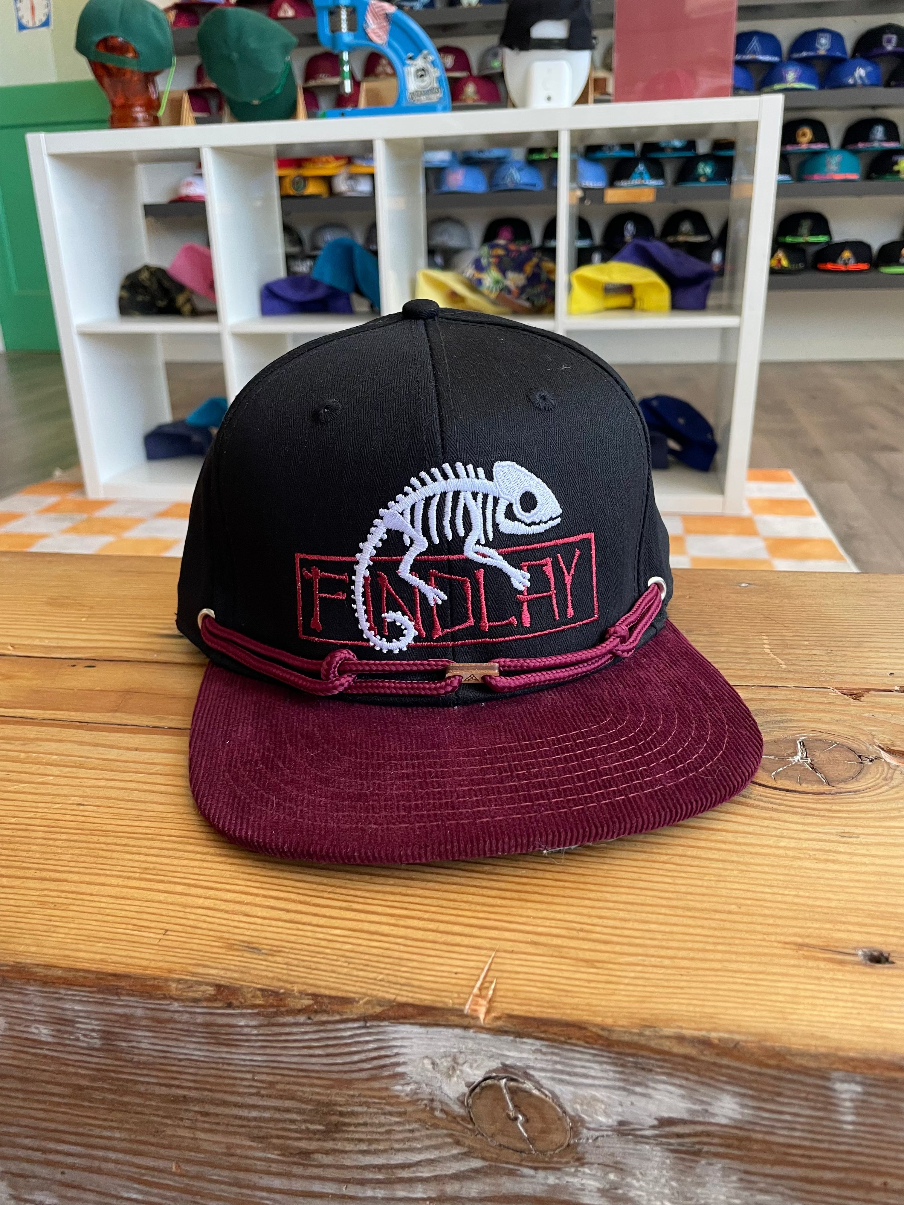 6/10 XL custom brims flash drop #6 Findlay Hats