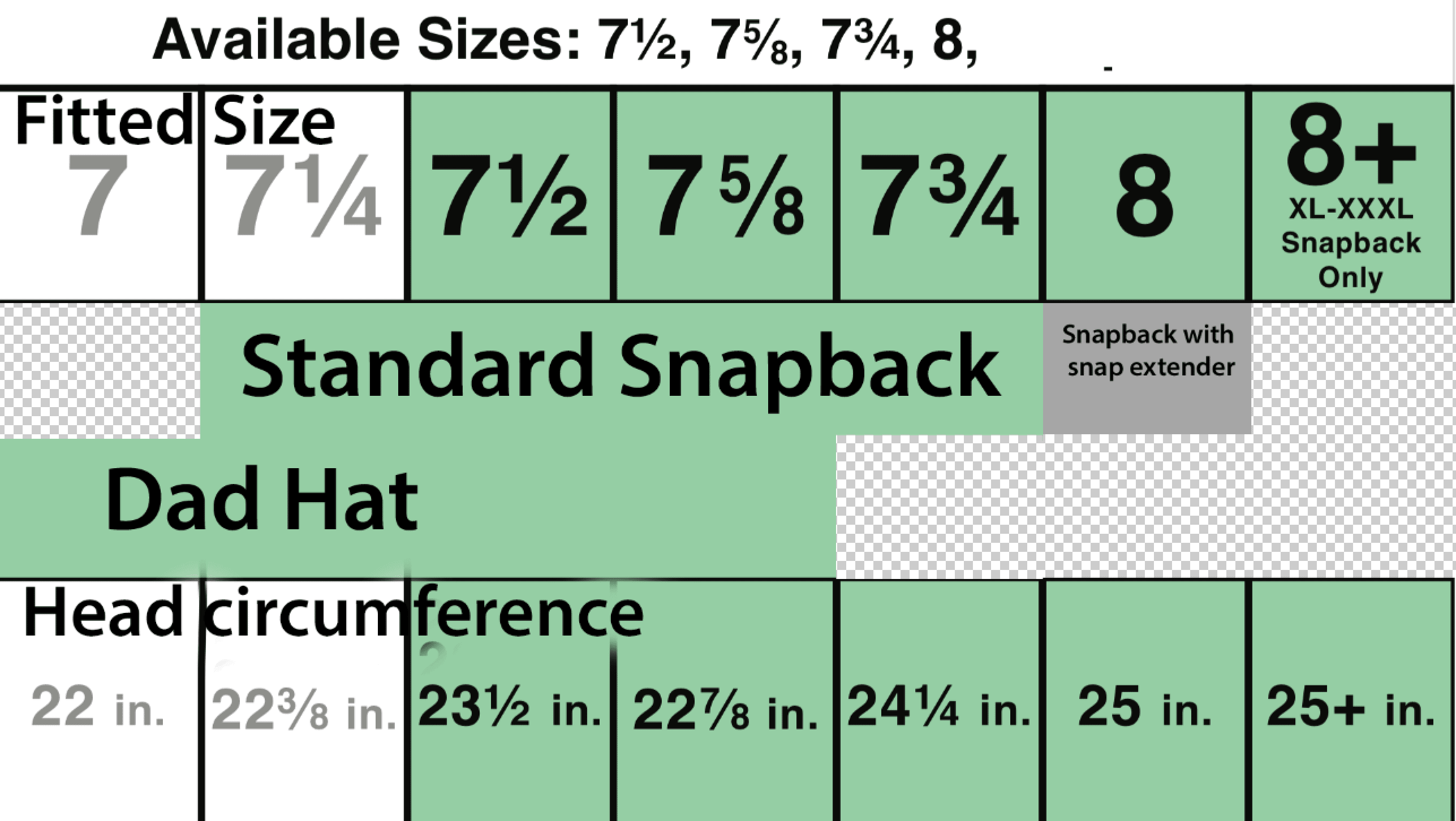XXXL Snapback (Multiple Styles) Hats Findlay Hats