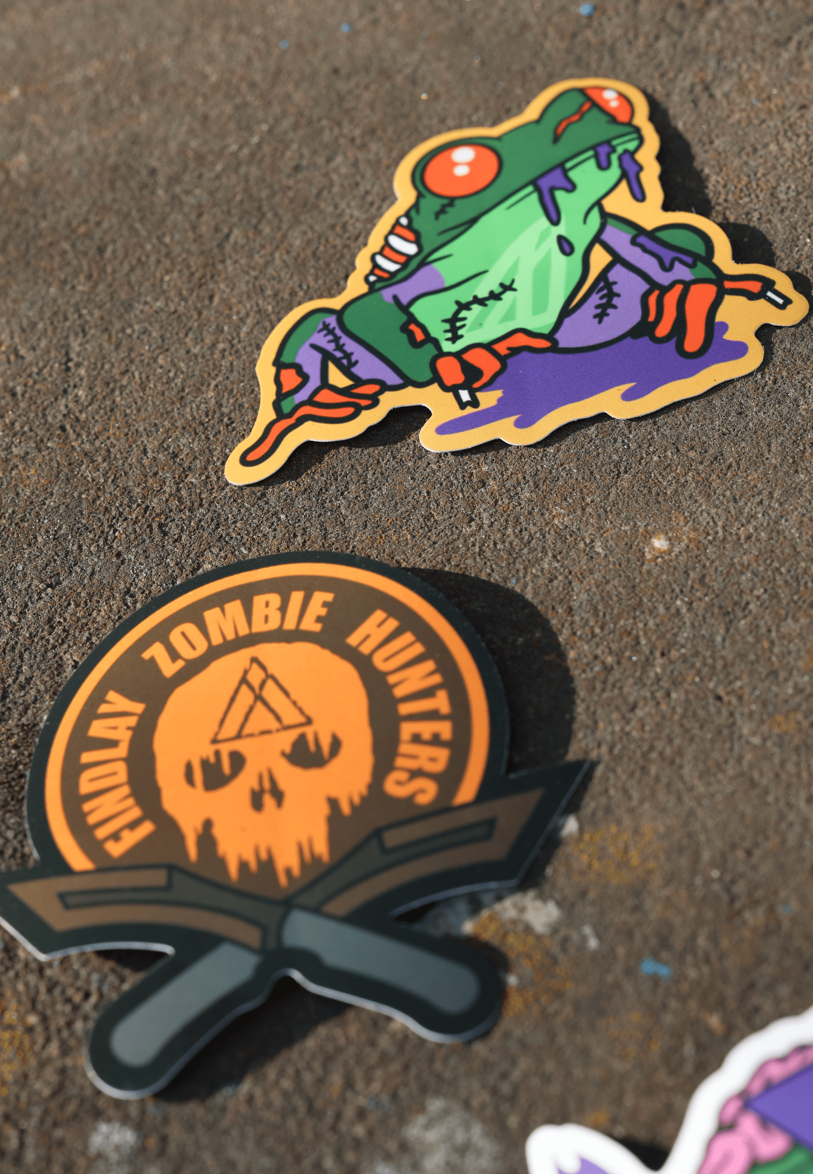 Zombie Sticker Pack Limited Edition Hats Findlay Hats