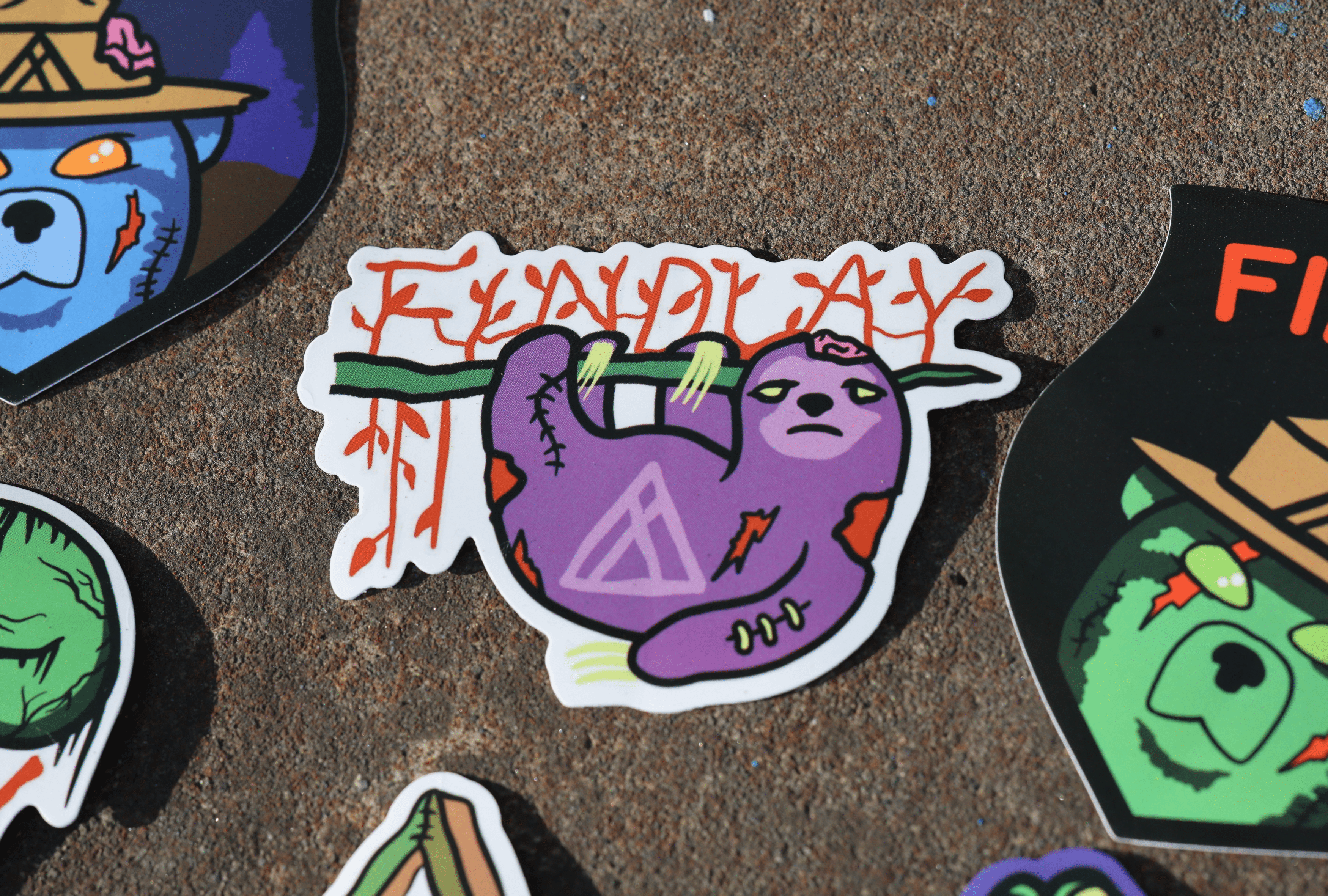 Zombie Sticker Pack Limited Edition Hats Findlay Hats