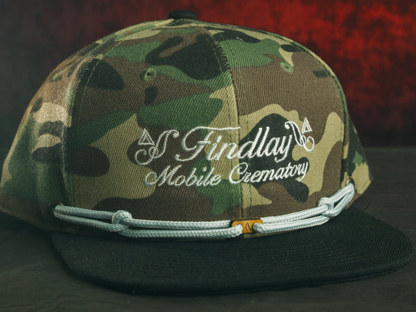 Camo Crematorium Limited Edition Hats Findlay Hats