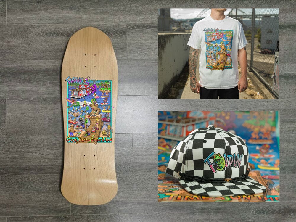 Premium Nazar Box - Skateboard + Shirt + Checkered Hat (Partial Pre-Order) 1 of 50 Limited Edition Hats Findlay Hats