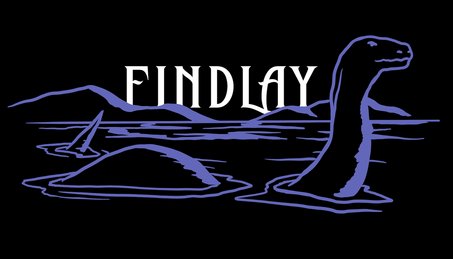 a large, long-necked creature swimming in a body of water, with mountains in the background.