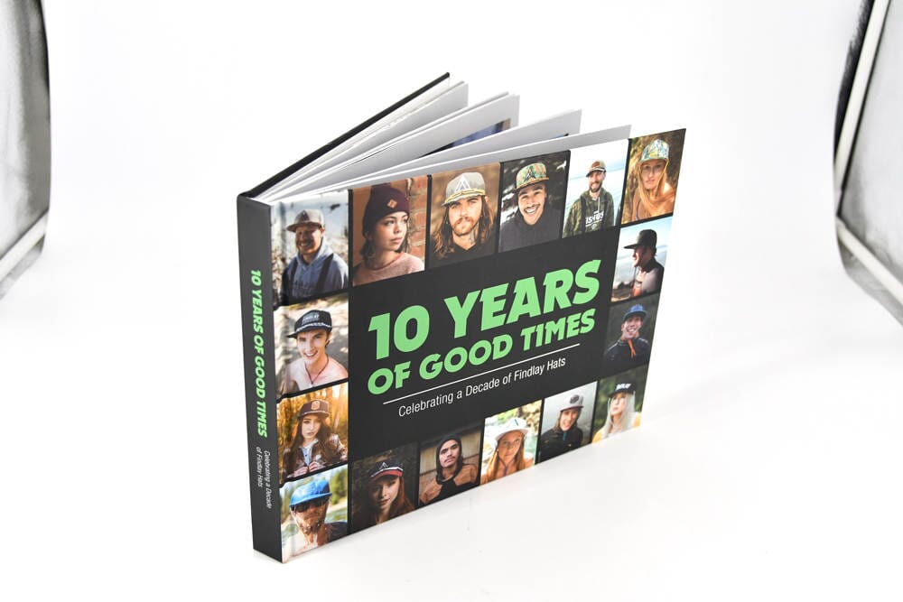 10 Years of Good Times - Findlay Photo Book Limited Edition Hats Findlay Hats