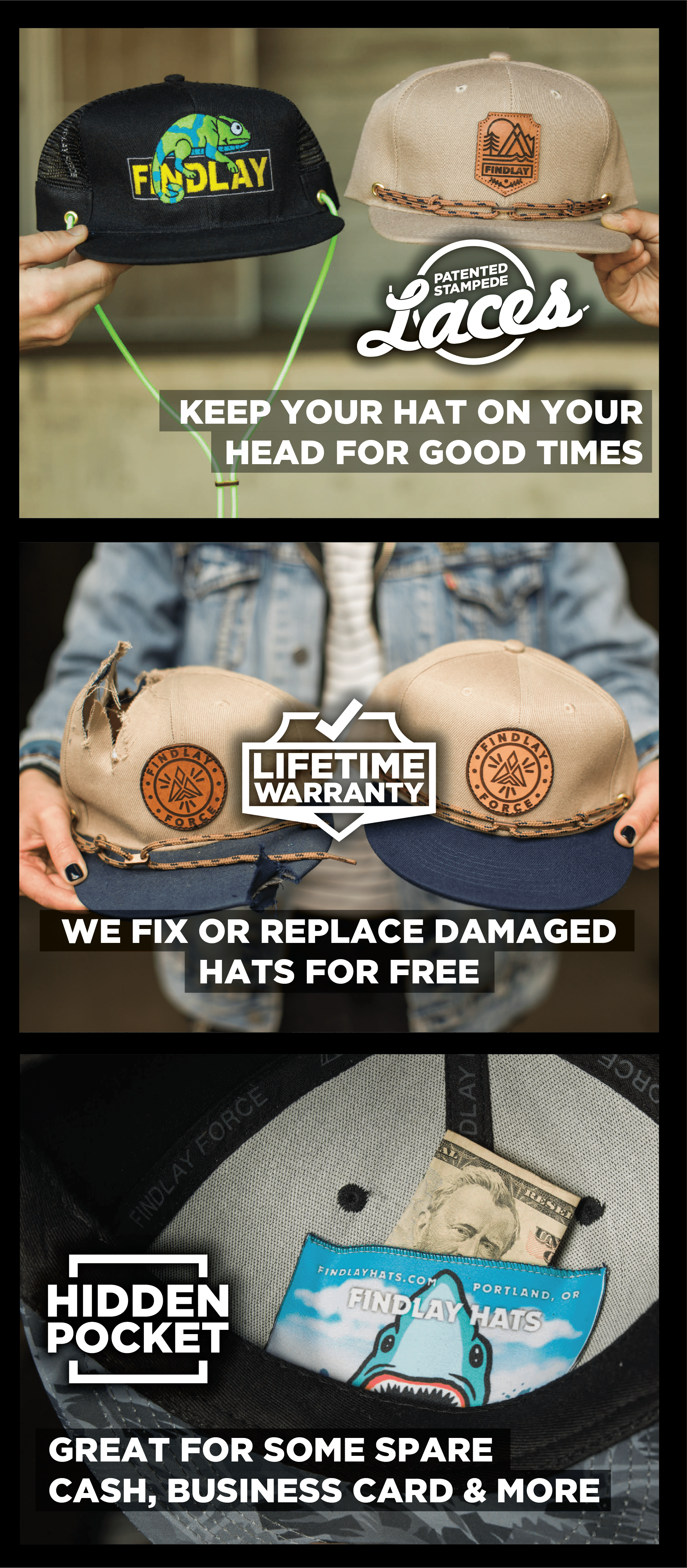 Barker Dad Hat Findlay Hats