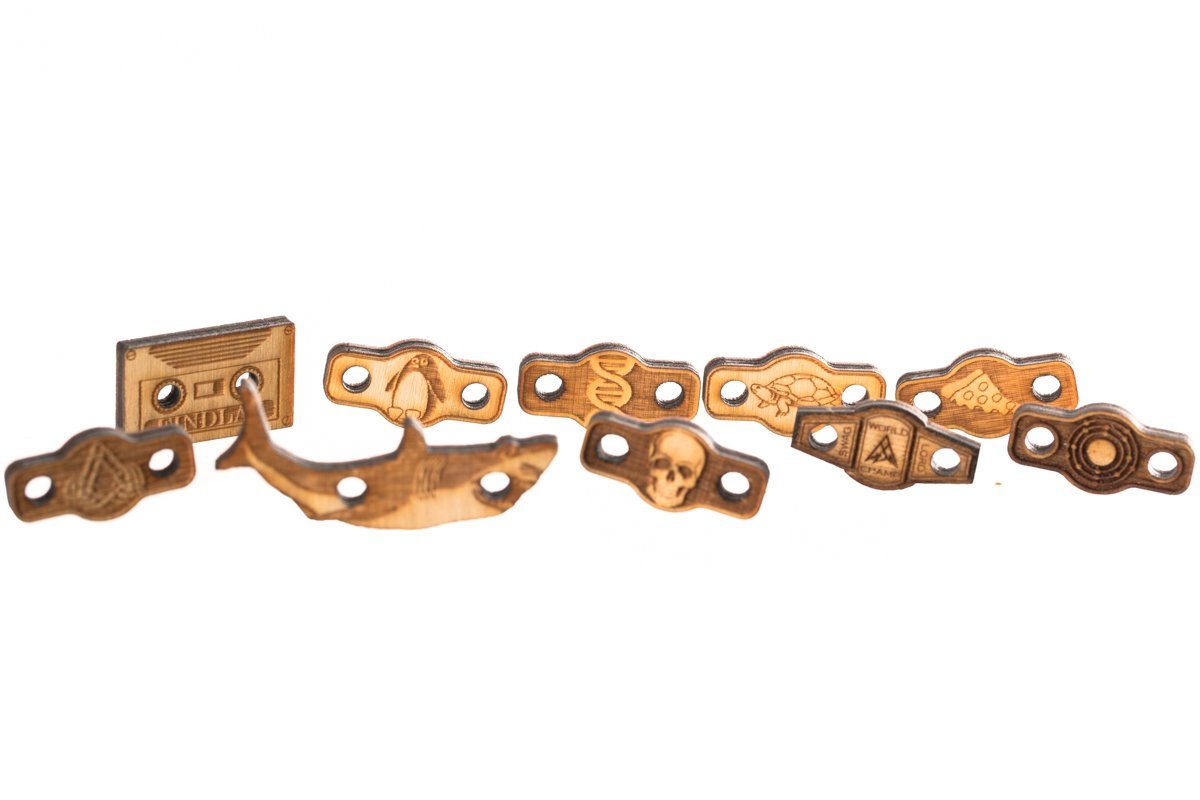 Assorted Wood Clips Accessories Findlay Hats