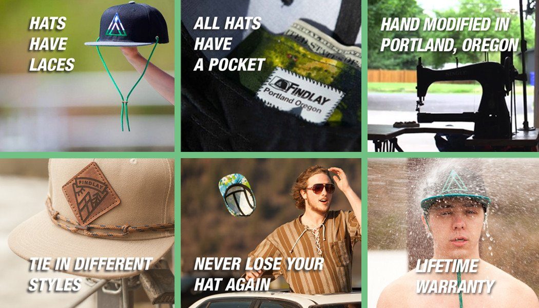 Free Stickers! Accessories Findlay Hats