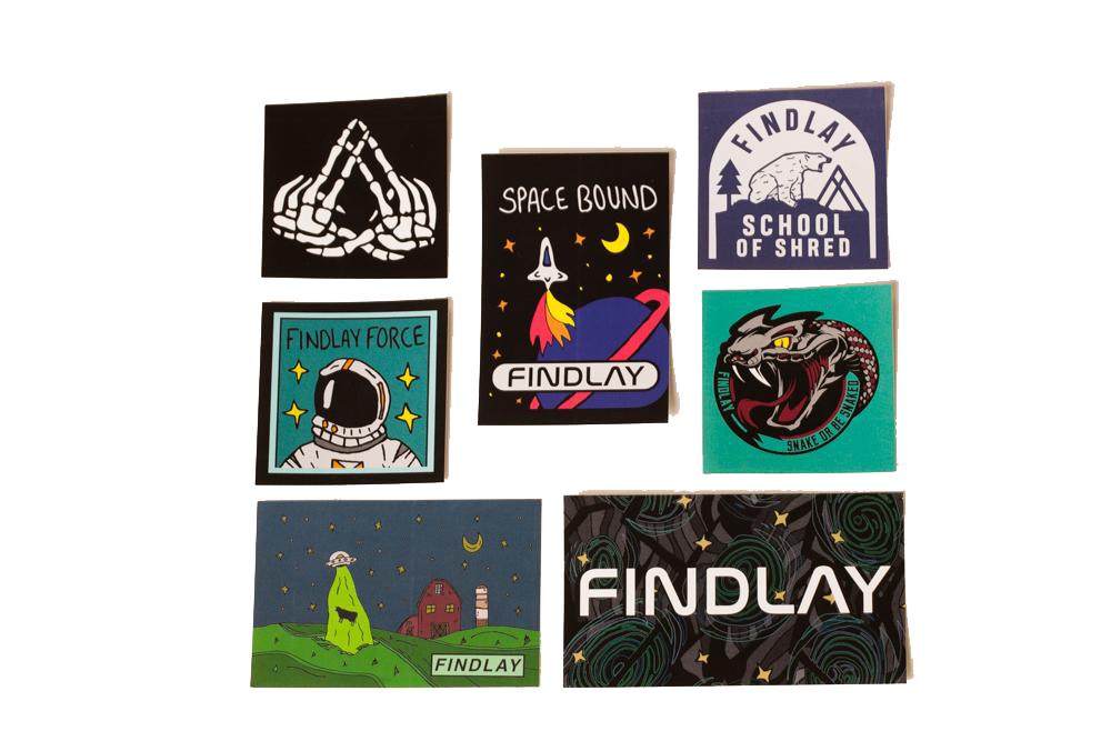 Free Stickers! Accessories Findlay Hats