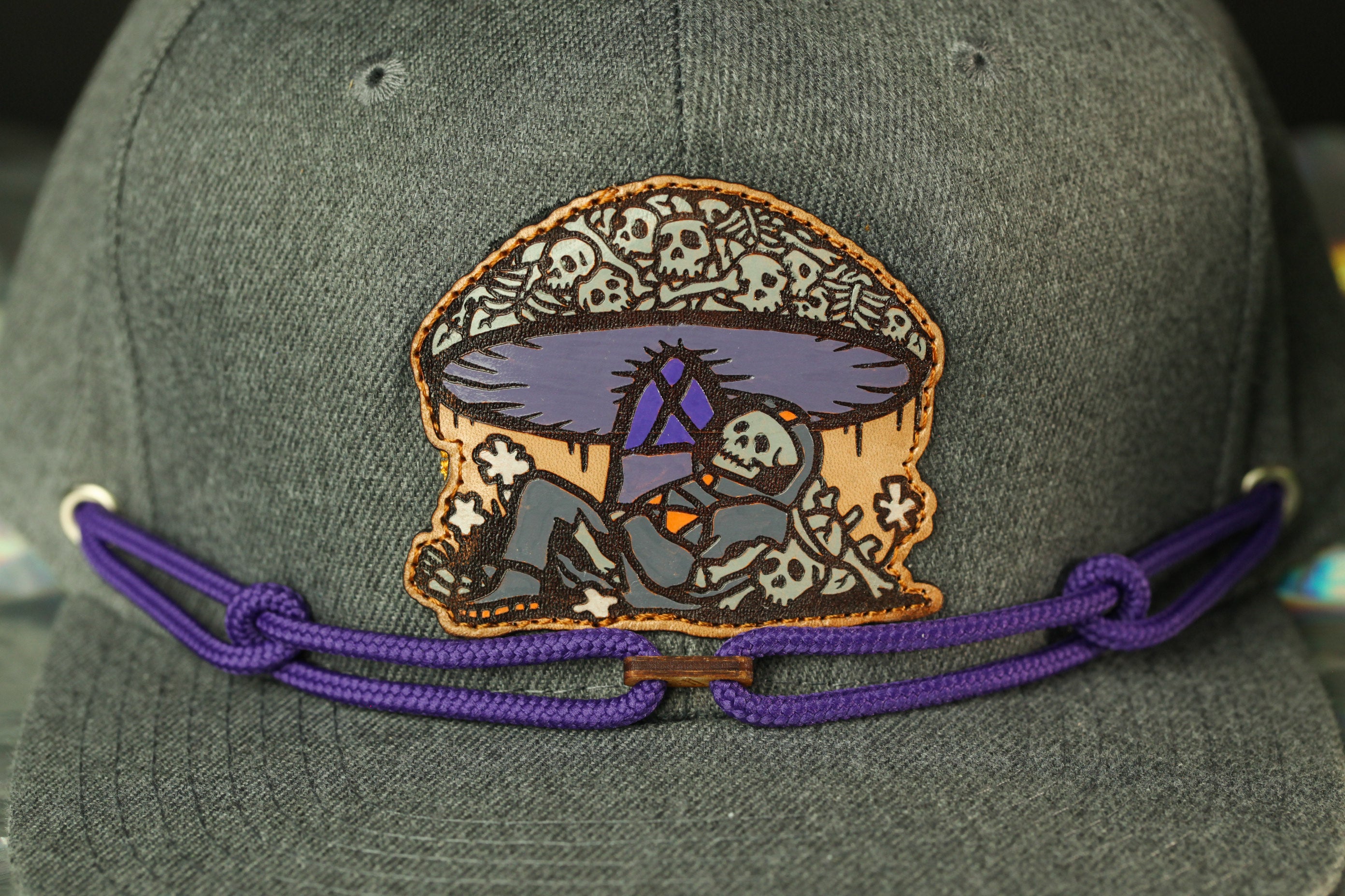 Hand Painted Deathshroom (1 of 5 )