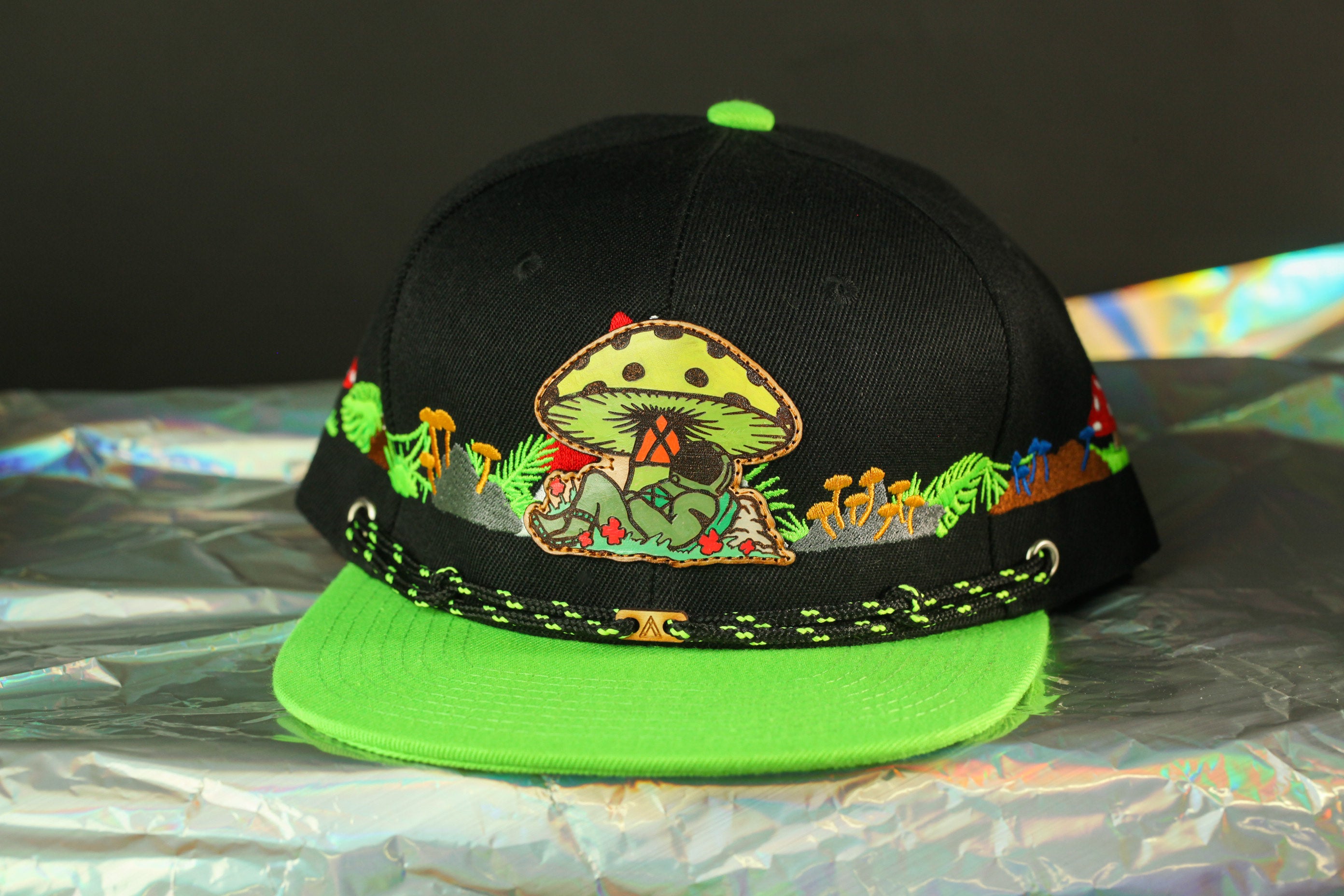 Hand Painted Mushroom Paradise (1 of 5)