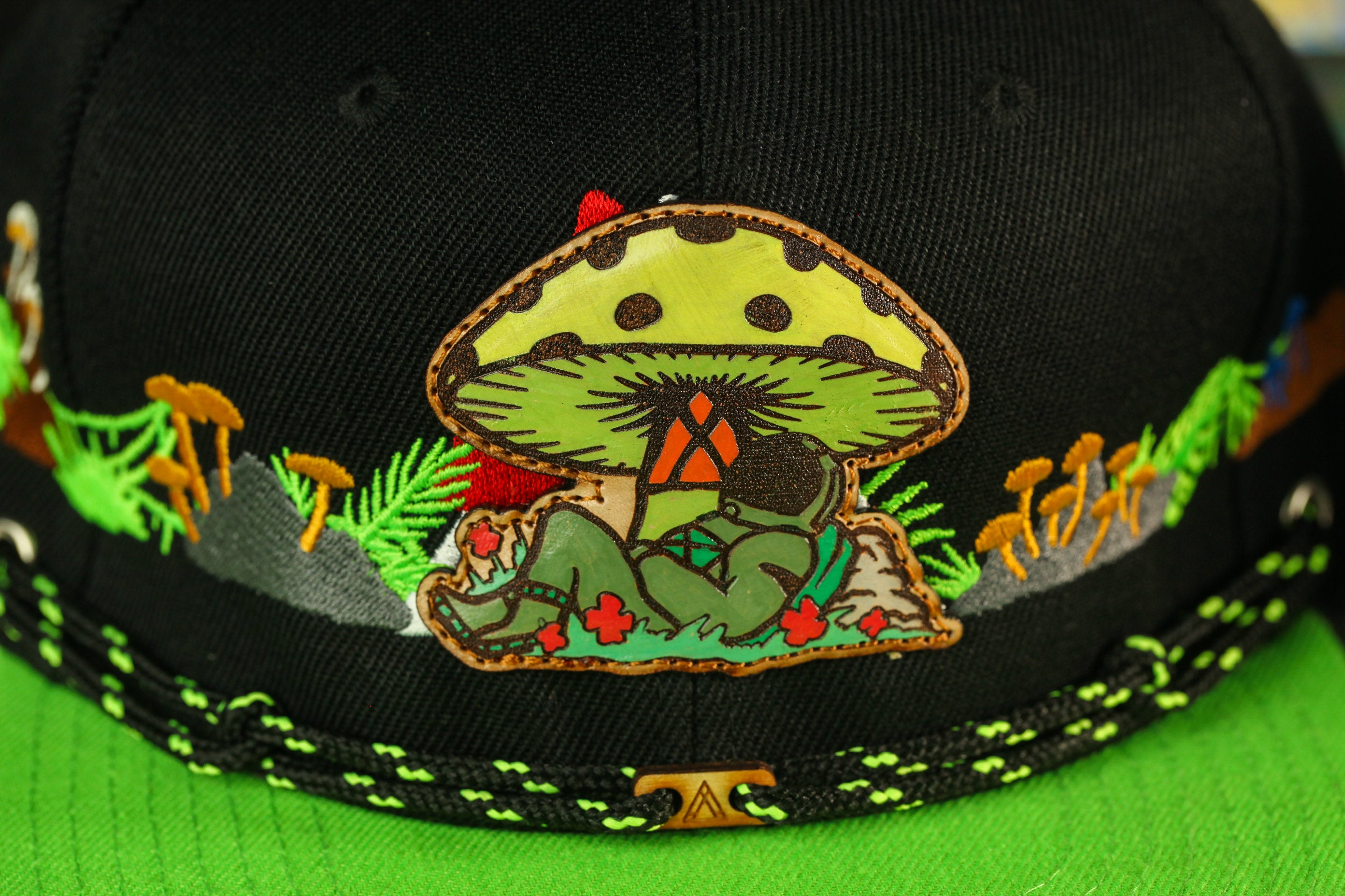 Hand Painted Mushroom Paradise (1 of 5)