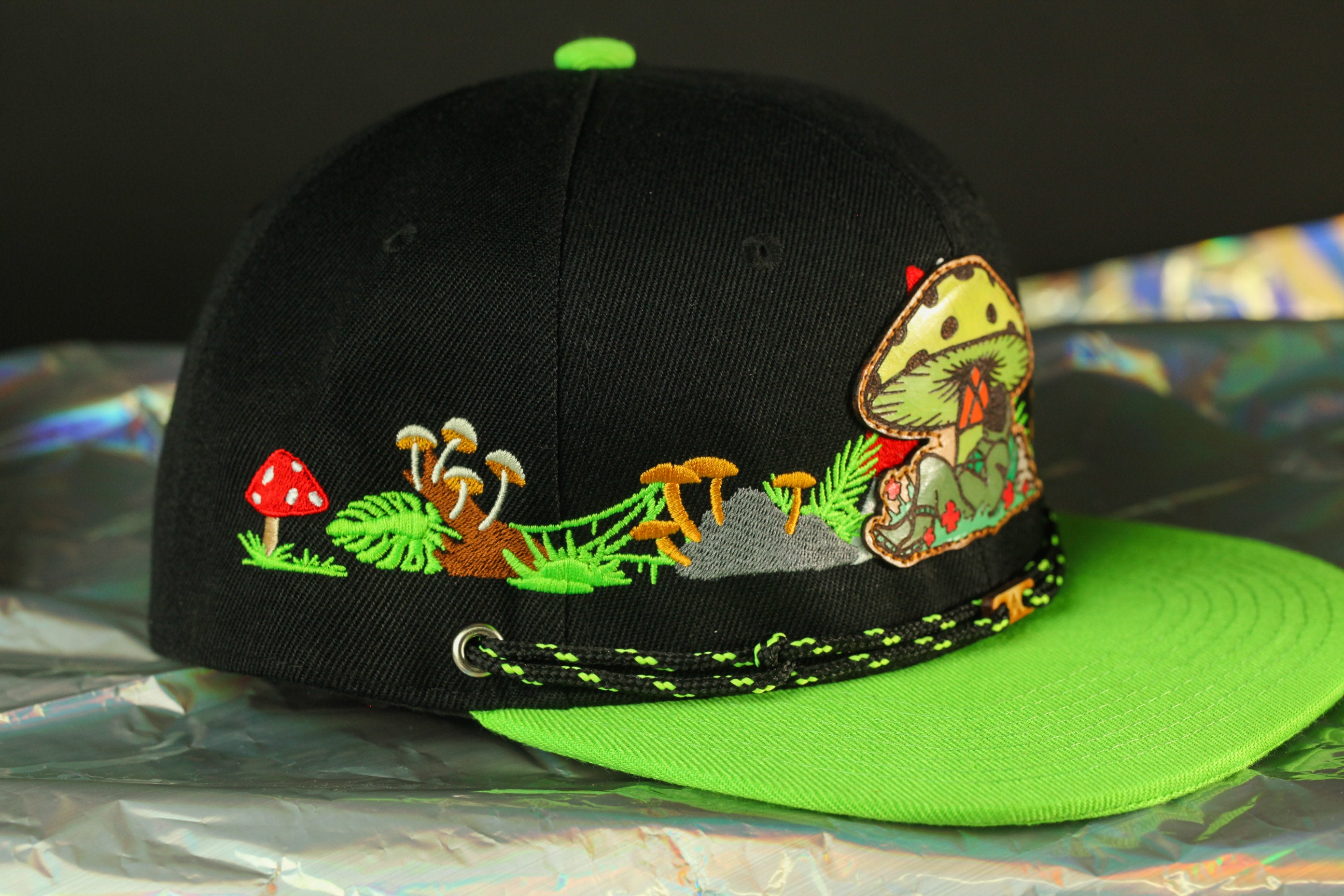 Hand Painted Mushroom Paradise (1 of 5)