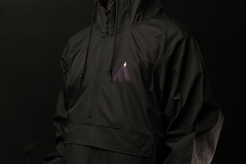 Black Deathstronaut Windbreaker