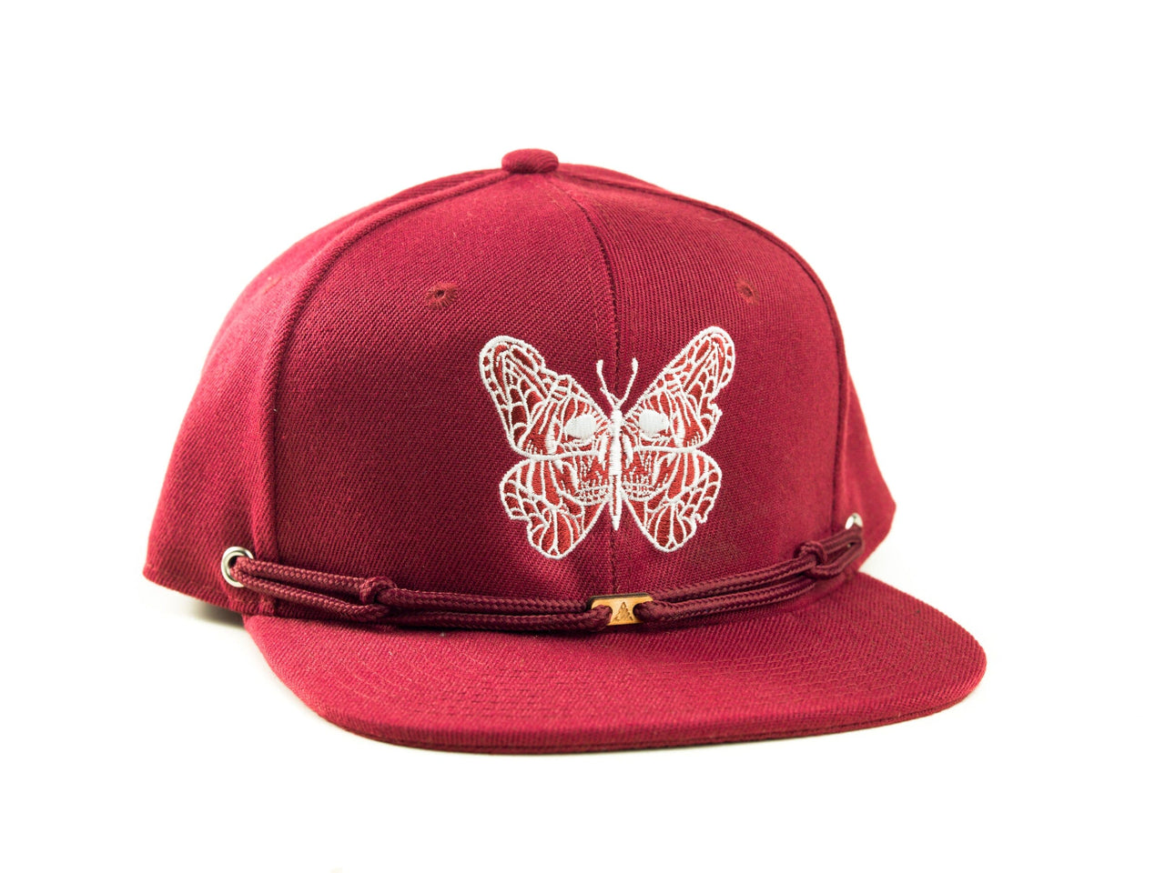 Maroon Death Butterfly Hats Findlay Hats 
