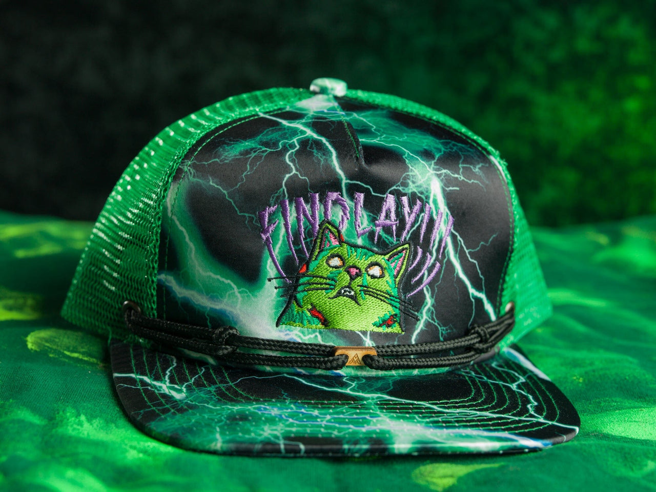 High Voltage Cat Meshback (1 of 36) Limited Edition Hats Findlay Hats 