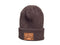 Leather Alpine Beanie beanie Findlay Hats 